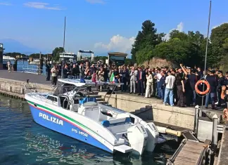 La Polizia di Stato inaugura a Peschiera del Garda la nuova imbarcazione della Squadra Acque Interne
