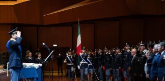 Giuramento a Roma per 275 commissari di Polizia, cerimonia con Pisani e Piantedosi