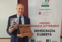Premio letterario “Democrazia e Libertà” a “L’uomo che arrestò Mussolini” di Mario Avagliano
