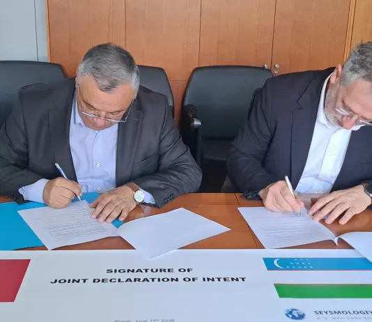 Ingv, Italia e Uzbekistan rafforzano la cooperazione scientifica nel campo dello studio dei terremoti