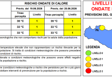 Venerdì 19 giugno preallerta arancione in Sicilia per rischio incendi e ondate di calore