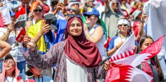 Telegraph, Qatar paid for fans to support team at World Cup