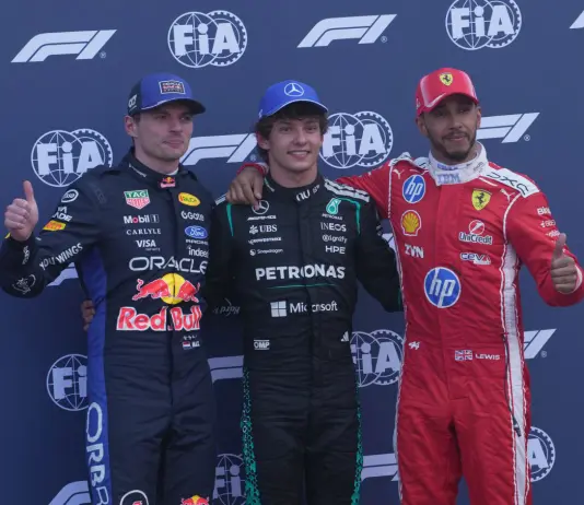 Capolavoro di Antonelli, è in pole a Monaco davanti a Verstappen. Seconda fila per le due Ferrari