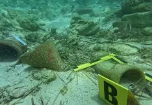 Archeologia subacquea, recuperati reperti a Lampedusa con attività congiunta di tutela del patrimonio culturale. Scarpinato: “Bene la sinergia”
