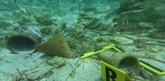 Archeologia subacquea, recuperati reperti a Lampedusa con attività congiunta di tutela del patrimonio culturale. Scarpinato: “Bene la sinergia”