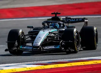 Pole di Russell in Austria davanti alle due Ferrari di Leclerc e Hamilton, 4° Antonelli