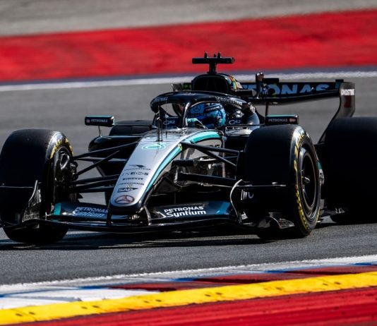 Pole di Russell in Austria davanti alle due Ferrari di Leclerc e Hamilton, 4° Antonelli