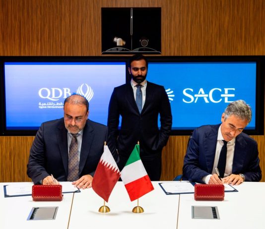 Sace e Qatar Development Bank, accordo di riassicurazione a supporto dell’export