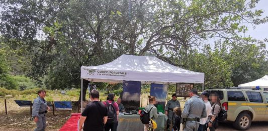 Il Corpo Forestale della Regione Sardegna alla Giornata delle Oasi del WWF a Gutturu Mannu