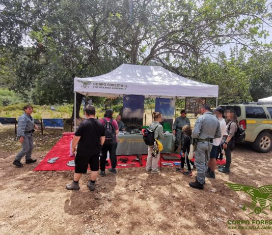 Il Corpo Forestale della Regione Sardegna alla Giornata delle Oasi del WWF a Gutturu Mannu