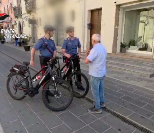 I Carabinieri introducono le e-bike per i controlli nel Catanzarese
