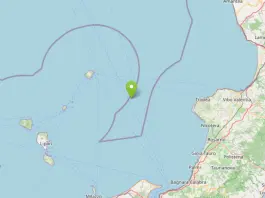 Terremoto al largo della costa Calabrese, scossa di magnitudo 4.7