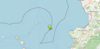 Terremoto al largo della costa Calabrese, scossa di magnitudo 4.7