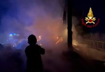 Nuovo incendio nel Parco archeologico naturalistico di Longola