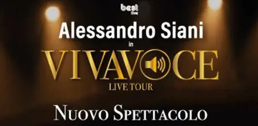 Alessandro Siani porta “Vivavoce” in scena a teatro, ironia e verità senza filtri