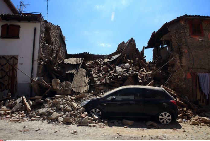 IItalia, Terremoto nel Reatino. Italy: Earthquake in Amatrice