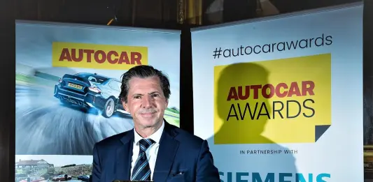 Fiat, il CEO Olivier Francois riceve il prestigioso Editors’ Award agli Autocar Awards 2026