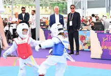 Taekwondo, Abodi in visita al Foro Italico “Il Grand Prix di Roma consacra l’articolo 33 della Costituzione”