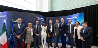 Cooperazione nel settore spaziale, delegazioni di Italia e Francia in visita nella sede di Thales Alenia Space a Cannes