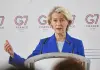 G7, von der Leyen “Quello degli squilibri economici globali è un tema chiave” / Video
