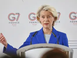 G7, von der Leyen “Quello degli squilibri economici globali è un tema chiave” / Video