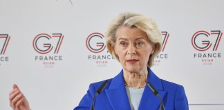 G7, von der Leyen “Quello degli squilibri economici globali è un tema chiave” / Video