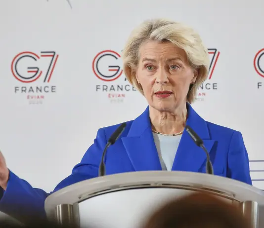G7, von der Leyen “Quello degli squilibri economici globali è un tema chiave” / Video