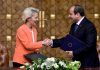 Al-Sisi e von der Leyen al G7 rilanciano la cooperazione strategica tra Egitto e UE