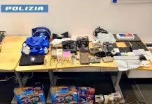 Emporio del furto scoperto nei pressi di una stazione, 5 fermi a Roma