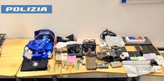 Emporio del furto scoperto nei pressi di una stazione, 5 fermi a Roma