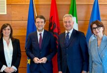 Gallo riceve il ministro per l’Europa dell’Albania Ferit Hoxha