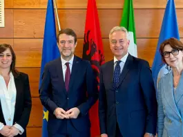 Gallo riceve il ministro per l’Europa dell’Albania Ferit Hoxha