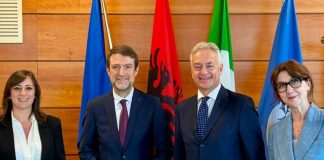 Gallo riceve il ministro per l’Europa dell’Albania Ferit Hoxha