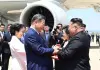 Xi, l’arrivo a Pyongyang per la visita di Stato nella Repubblica Popolare Democratica di Corea