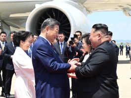 Xi, l’arrivo a Pyongyang per la visita di Stato nella Repubblica Popolare Democratica di Corea