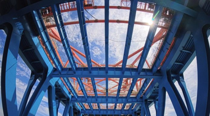 Cina: completato ponte Chongqi sullo Yangtze tra Shanghai e il Jiangsu (1)