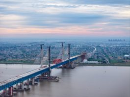 Cina: completato ponte Chongqi sullo Yangtze tra Shanghai e il Jiangsu (2)