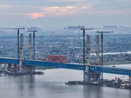 Cina: completato ponte Chongqi sullo Yangtze tra Shanghai e il Jiangsu (3)