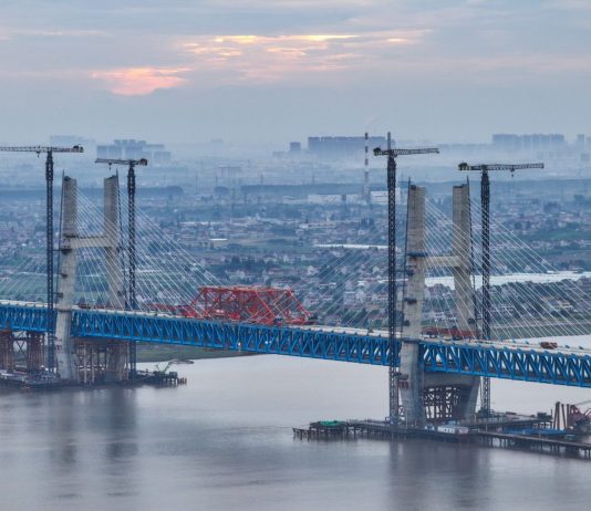 Cina: completato ponte Chongqi sullo Yangtze tra Shanghai e il Jiangsu (3)