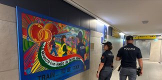 Alla stazione di Giarre inaugurata un’opera artistica sulla legalità e la sicurezza ferroviaria