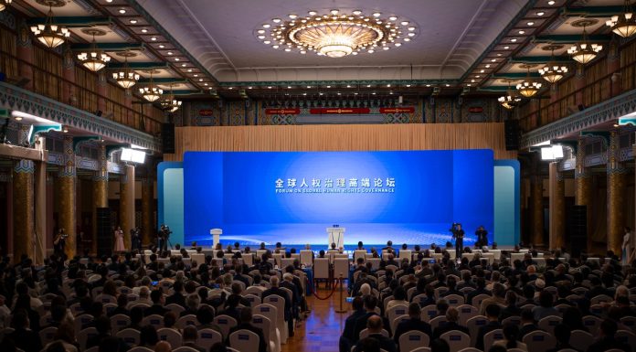 Cina: Pechino ospita Forum sulla governance globale dei diritti umani