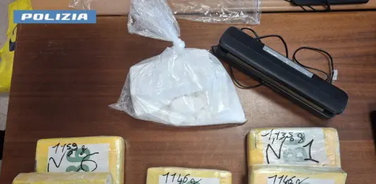 A Roma sequestrati 11,5 kg di cocaina, arrestato un 41enne / Video