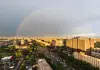 Cina: un arcobaleno illumina il cielo sopra Pechino (2)