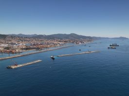 Webuild, la nuova diga foranea di Genova avanza in mare aperto: posato il ventiquattresimo cassone