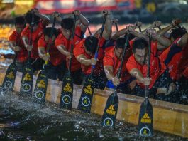 Cina: Diejiao ospita gara per il Dragon Boat Festival (2)