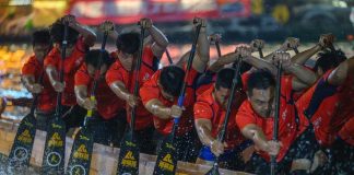 Cina: Diejiao ospita gara per il Dragon Boat Festival (2)