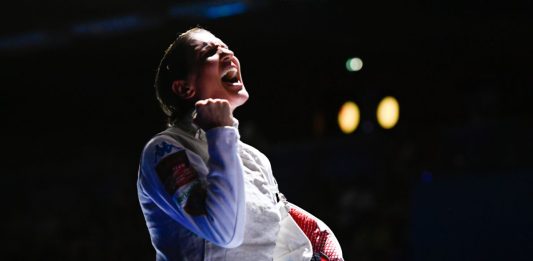 Agli Europei di scherma Arianna Errigo è medaglia d’argento nel fioretto
