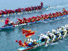 Cina: Fujian ospita competizioni per celebrare Dragon Boat Festival (1)