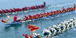 Cina: Fujian ospita competizioni per celebrare Dragon Boat Festival (1)