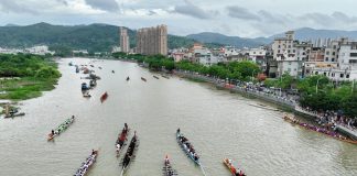 Cina: Fujian ospita competizioni per celebrare Dragon Boat Festival (3)